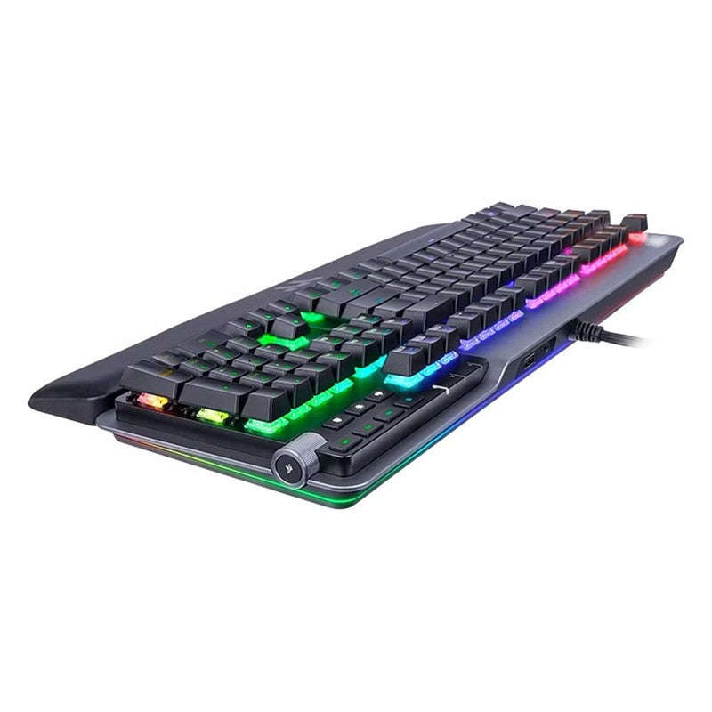Thermaltake Argent K5 RGB Mechanical Gaming Keyboard - Cherry MX Speed Silver
