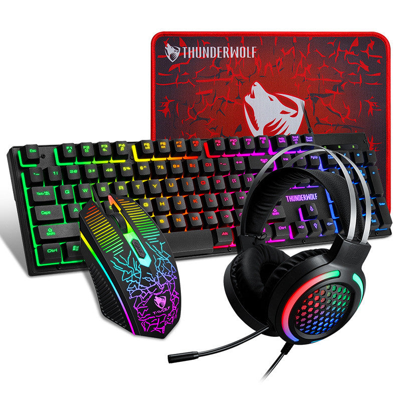 Thunderwolf Four-In-One Gaming Combo