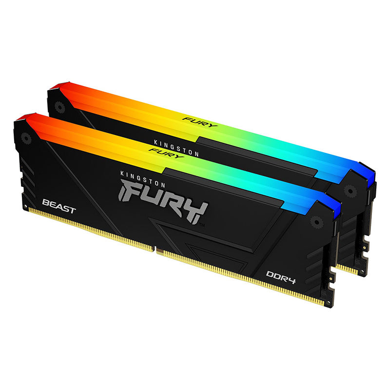 Kingston 32GB KF436C18BB2AK2/32 Fury Beast RGB 3600MHz DDR4 RAM