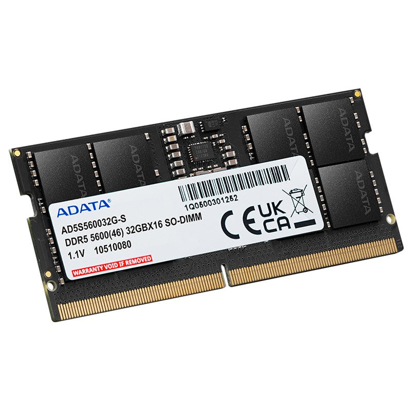 ADATA 32GB AD5S560032G-S 5600MHz SODIMM DDR5 RAM
