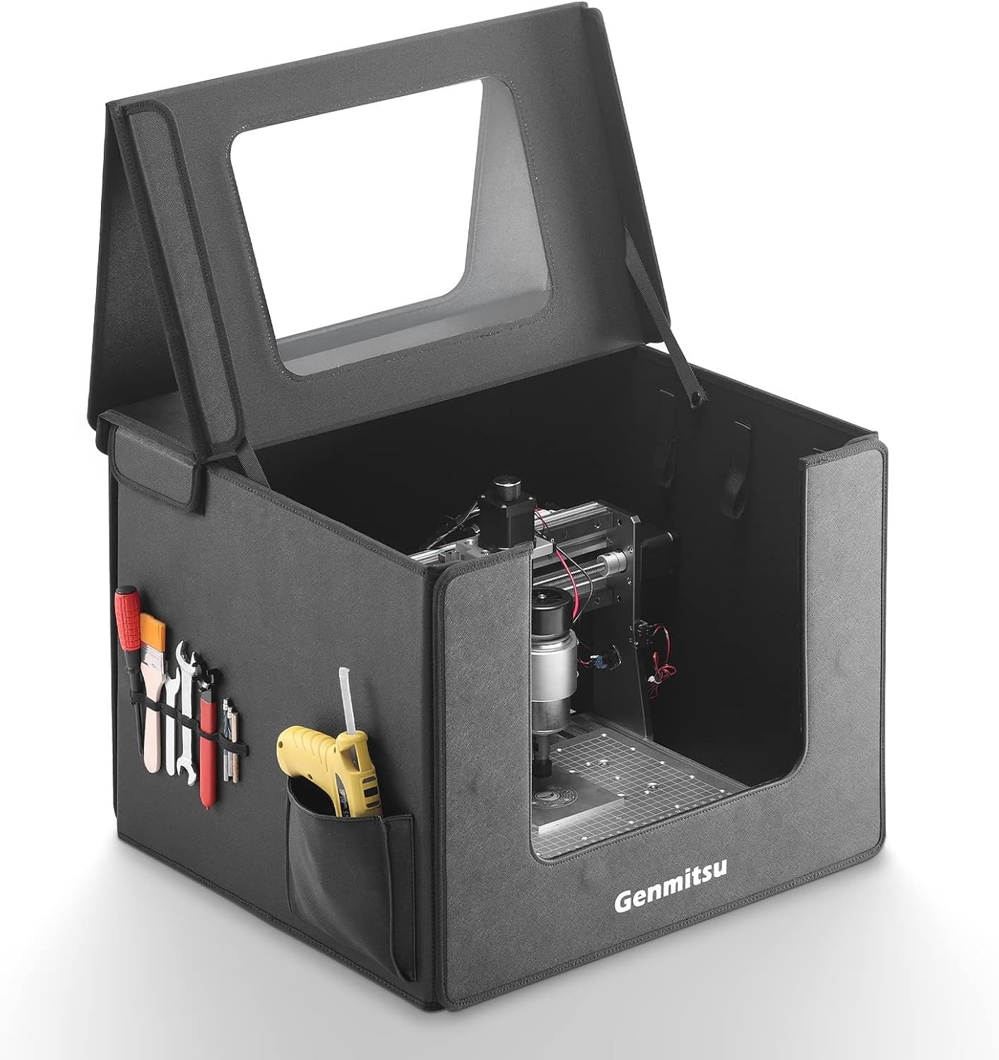 3020 KABA Fold CNC Enclosure for Genmitsu 3020-PRO MAX ,3018 Series CNC Machines, 520 x 475 x 405mm