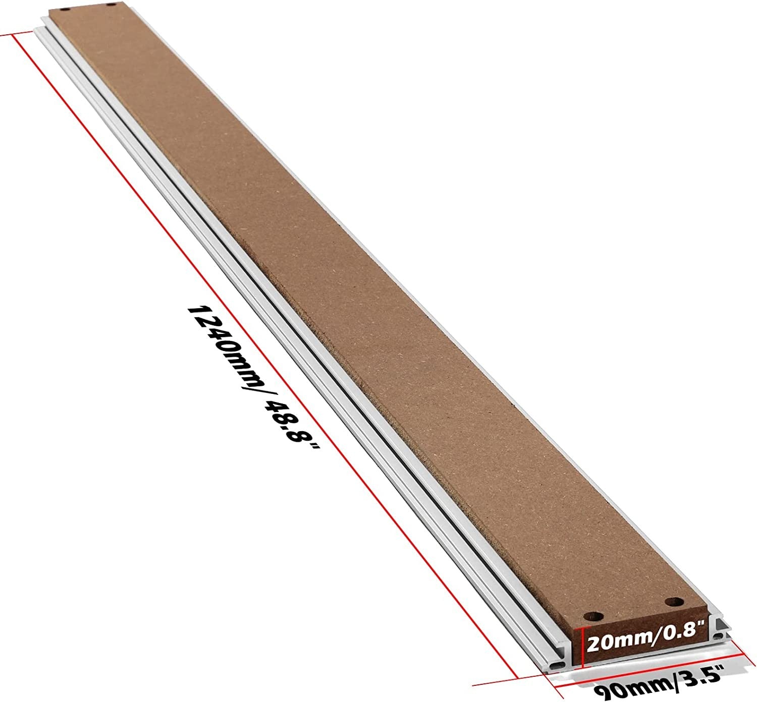 Genmitsu 1010 Aluminum & MDF Hybrid Spoilboard Table for CNC Router Machine PROVerXL 4030 to 1010 XY-Axis Extension Kit