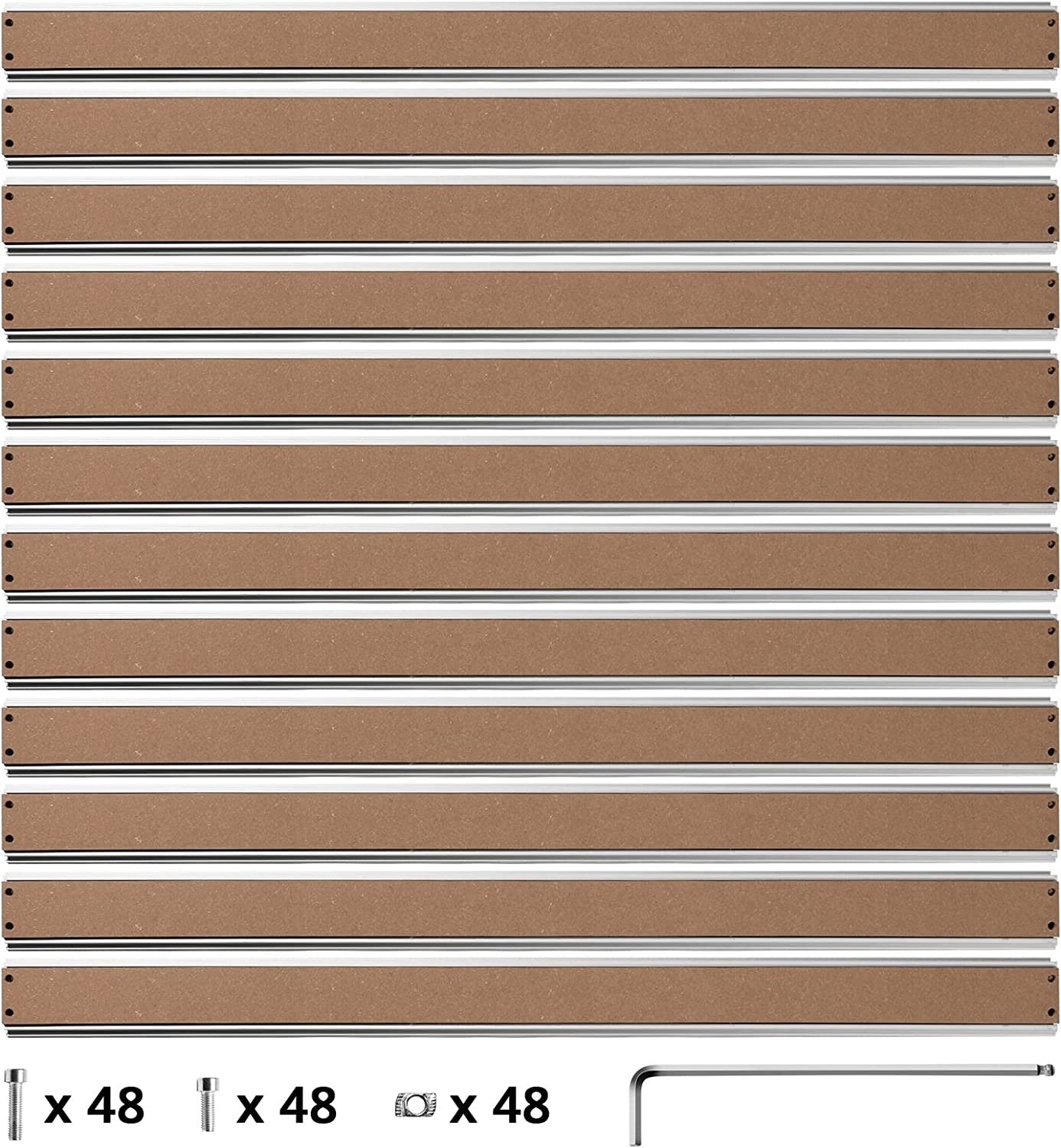 Genmitsu 1010 Aluminum & MDF Hybrid Spoilboard Table for CNC Router Machine PROVerXL 4030 to 1010 XY-Axis Extension Kit