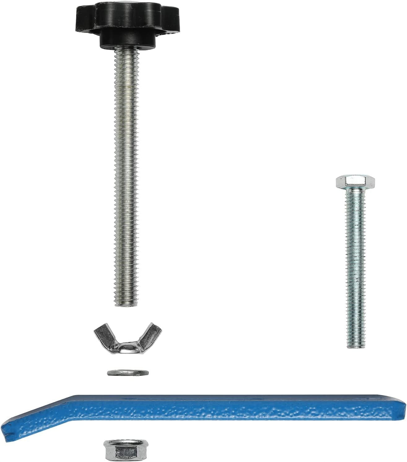 Genmitsu 4 Pack Hold Down Clamp Kit, CNC Router Clamp for Woodworking and Metalworking, 3-7/20''L x 4/5'' W x 2-7/10''H