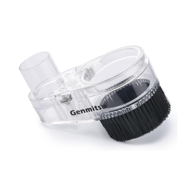 Genmitsu 65mm & 69mm CNC Dust Shoe, Compatible with Most 65mm/69mm Spindle Motor Compact Router, Hose Adapter Inner Diameter 38mm , Transparent