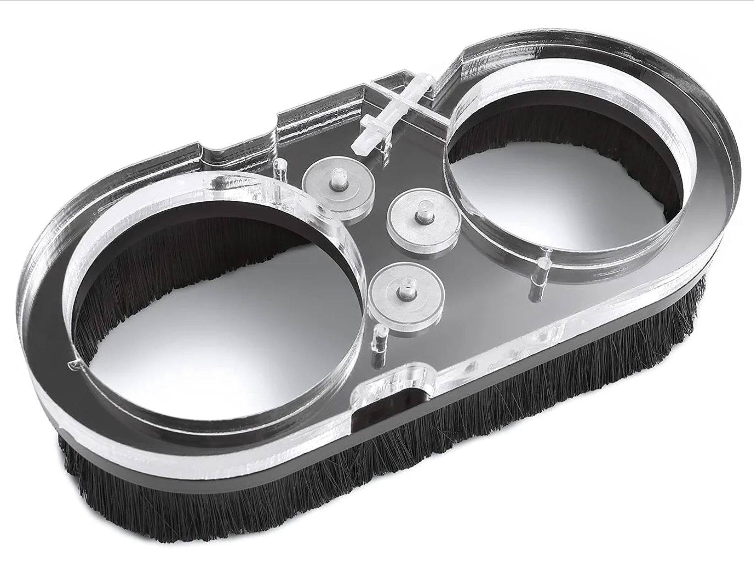 Genmitsu CNC Dust Shoe 69mm Spindle Acrylic Cover Cleaner for CNC Router PROVerXL 4030/ CNC Machines with a 69mm Diameter Motor