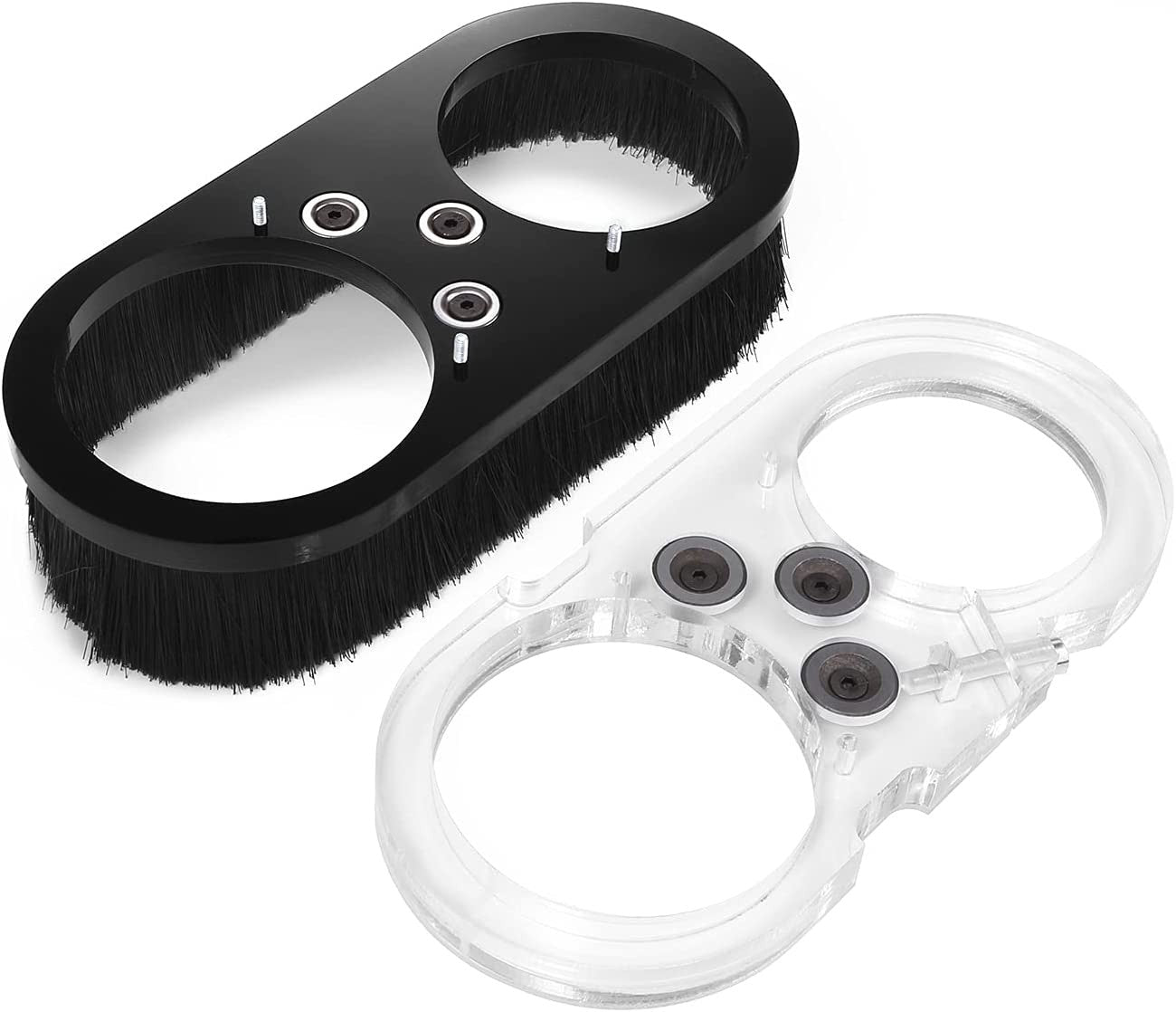 Genmitsu CNC Dust Shoe 69mm Spindle Acrylic Cover Cleaner for CNC Router PROVerXL 4030/ CNC Machines with a 69mm Diameter Motor