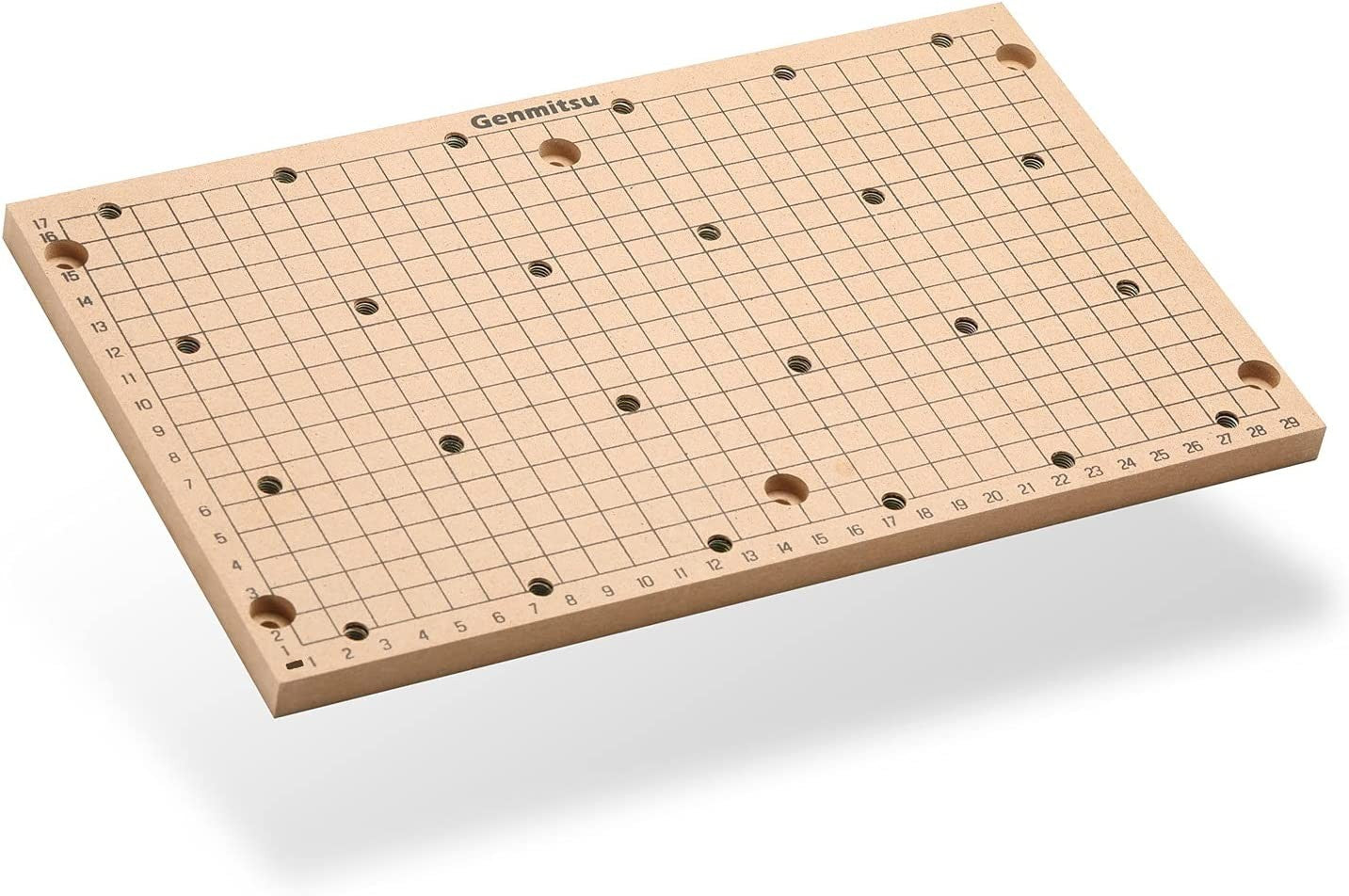 Genmitsu CNC MDF GRID Spoilboard for 3018 CNC Router Machine, Compatible with 3018-PRO/ 3018-PROVer/ 3018PROVer Mach3, 300 x 180 x 12mm