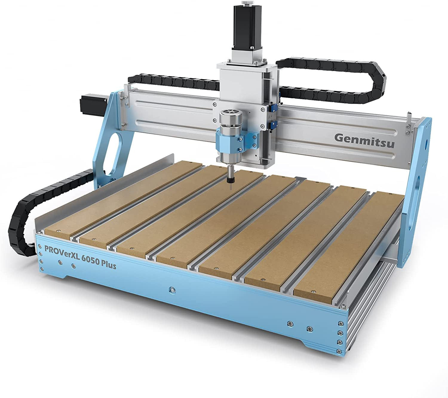 Genmitsu CNC Machine PROVerXL 6050 Plus for Metal Wood Acrylic MDF Carving, GRBL Control, 3 Axis Milling CNC Router Machine, Hybrid Table, Working Are