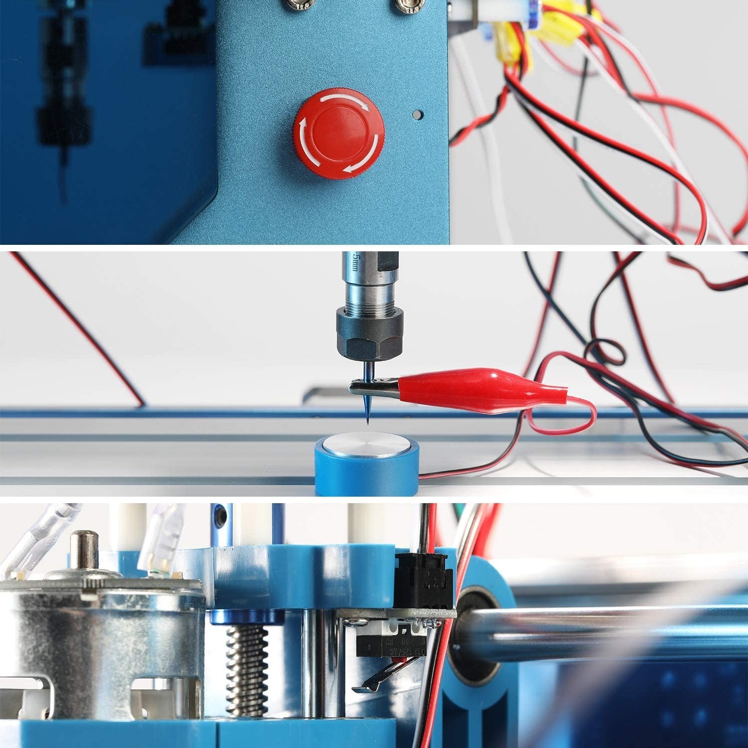 Genmitsu CNC Router Machine 3018-PROVer Mach3 with Mach3 Control, Plastic Acrylic PCB PVC Wood Carving Milling Engraving Machine