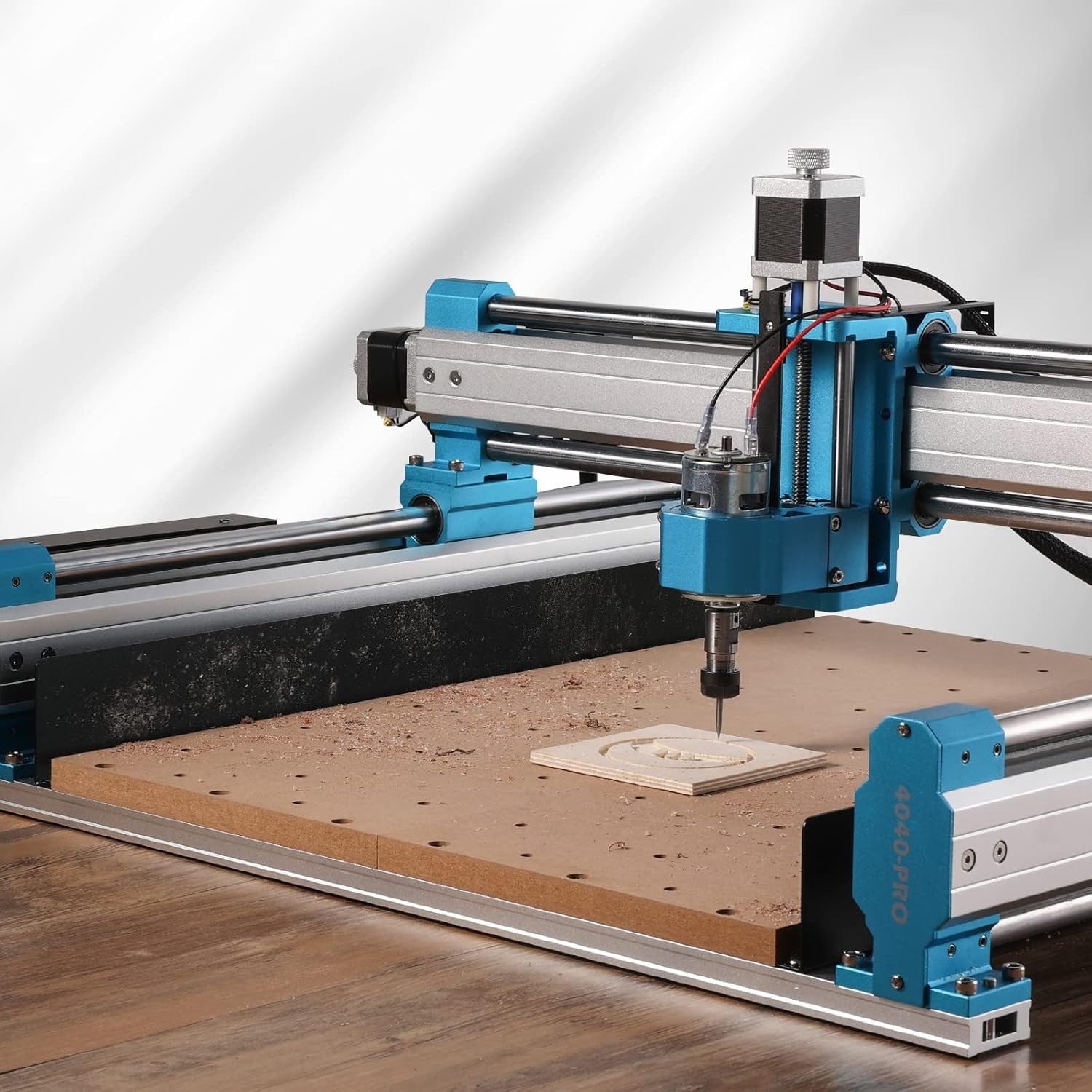 Genmitsu Metal Dust Baffles for 4040-PRO CNC Router Machine, for Lead Screws Protection, 2 Pieces