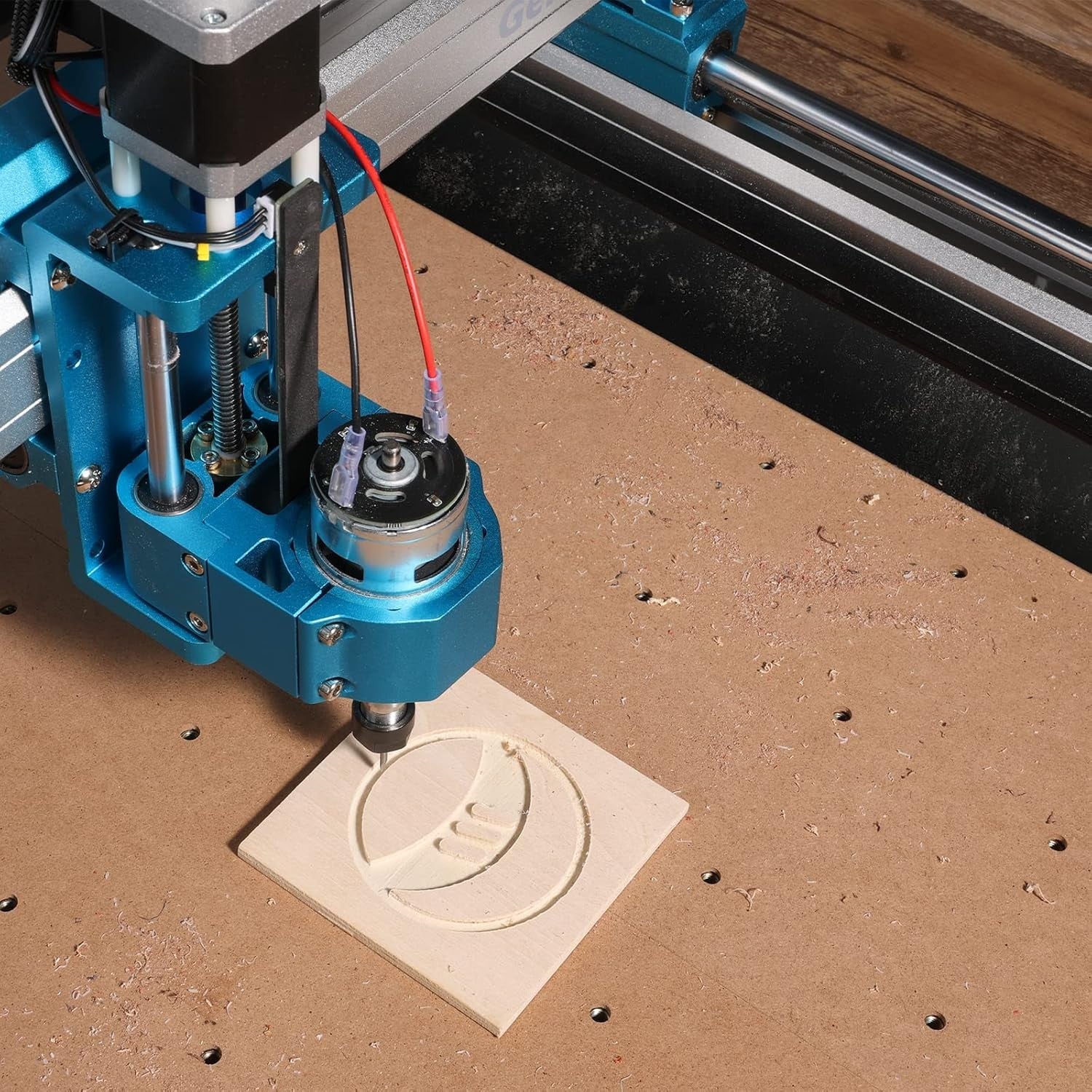 Genmitsu Metal Dust Baffles for 4040-PRO CNC Router Machine, for Lead Screws Protection, 2 Pieces