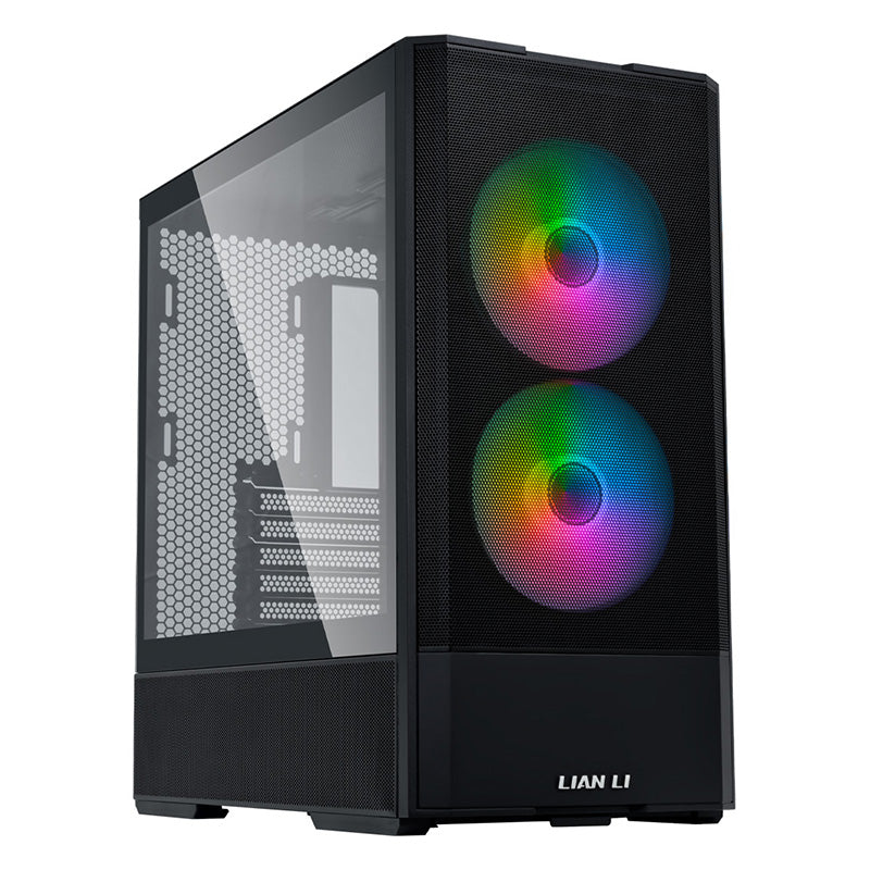 Lian Li LanCool 207RX TG ARGB Mid Tower ATX Case - Black