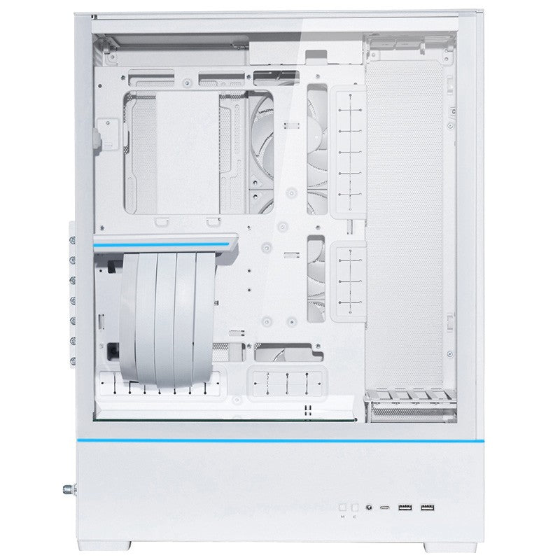 Lian Li SUP01 TG Small Tower ATX Case - White