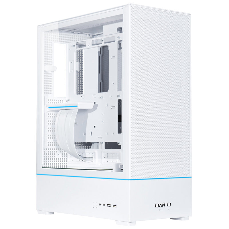 Lian Li SUP01 TG Small Tower ATX Case - White