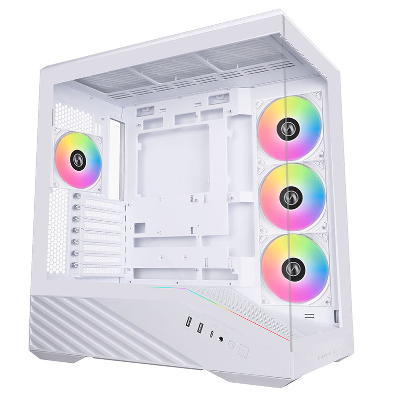 Lian Li Vector V100 ARGB Mid Tower ATX Case - White