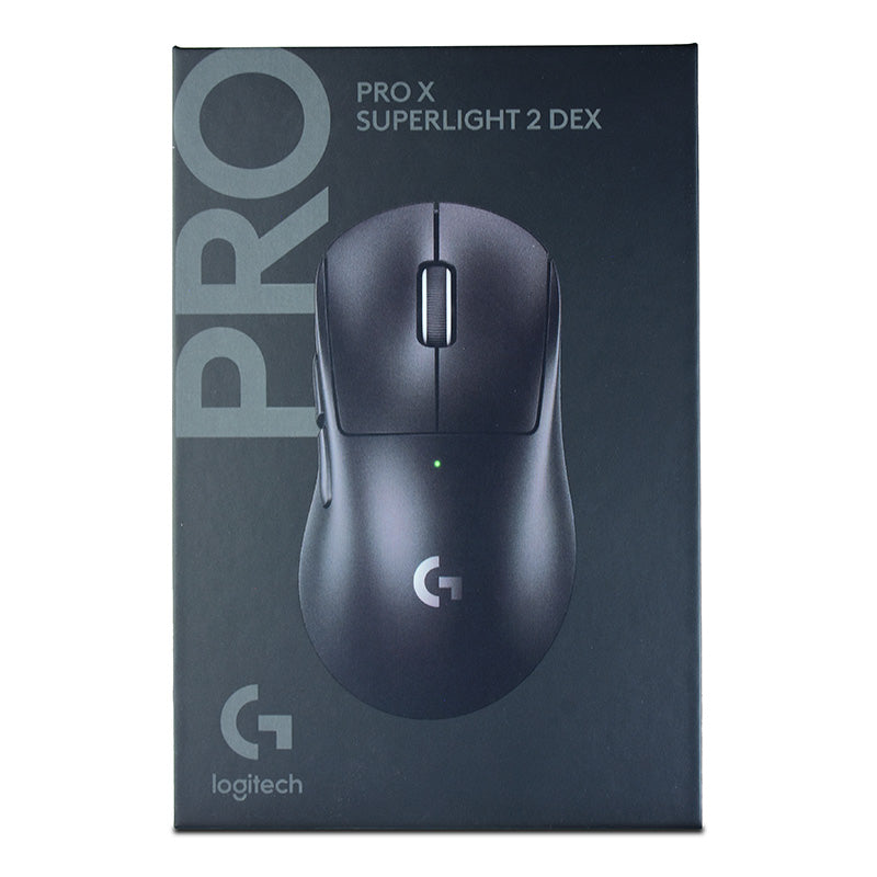 Logitech G PRO X Superlight 2 DEX Lightspeed Wireless Gaming Mouse - Black