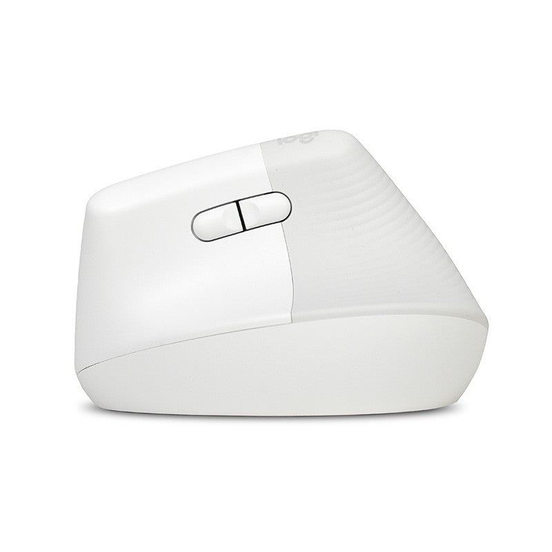 Logitech Lift Vertical Optical Wireless Ergonomic Mouse - Off-White Pale Grey