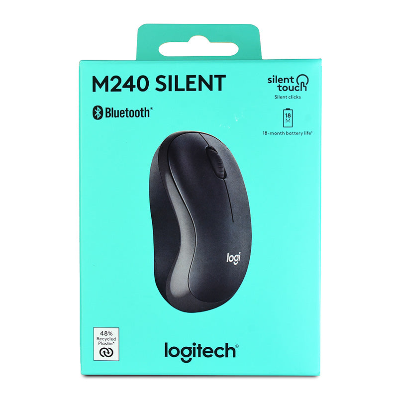 Logitech M240 Silent Bluetooth Mouse - Graphite