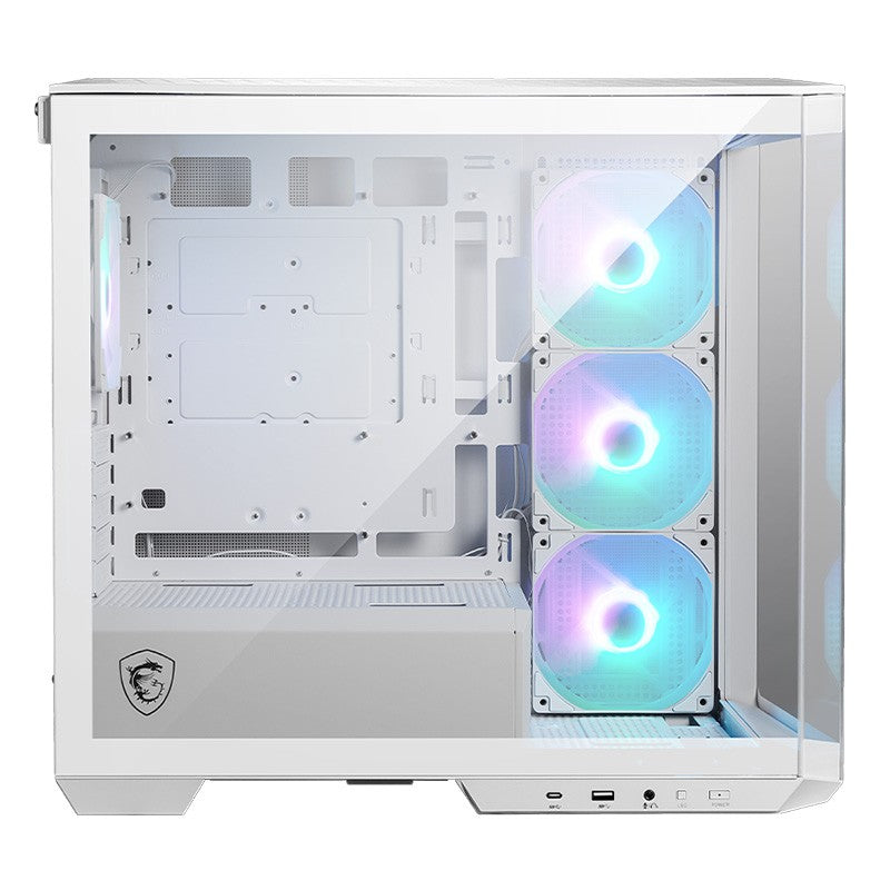 MSI MAG PANO M100R PZ WHITE Micro ATX Case - White (MAG PANO M100R PZ WHITE)