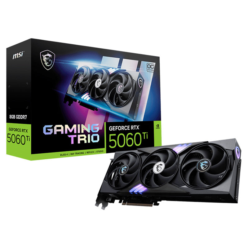 MSI GeForce RTX 5060 Ti 8G Gaming Trio OC Graphics Card