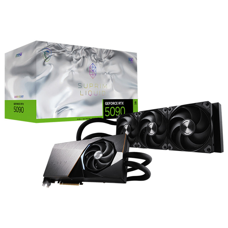 MSI GeForce RTX 5090 32G Suprim Liquid SOC Graphics Card