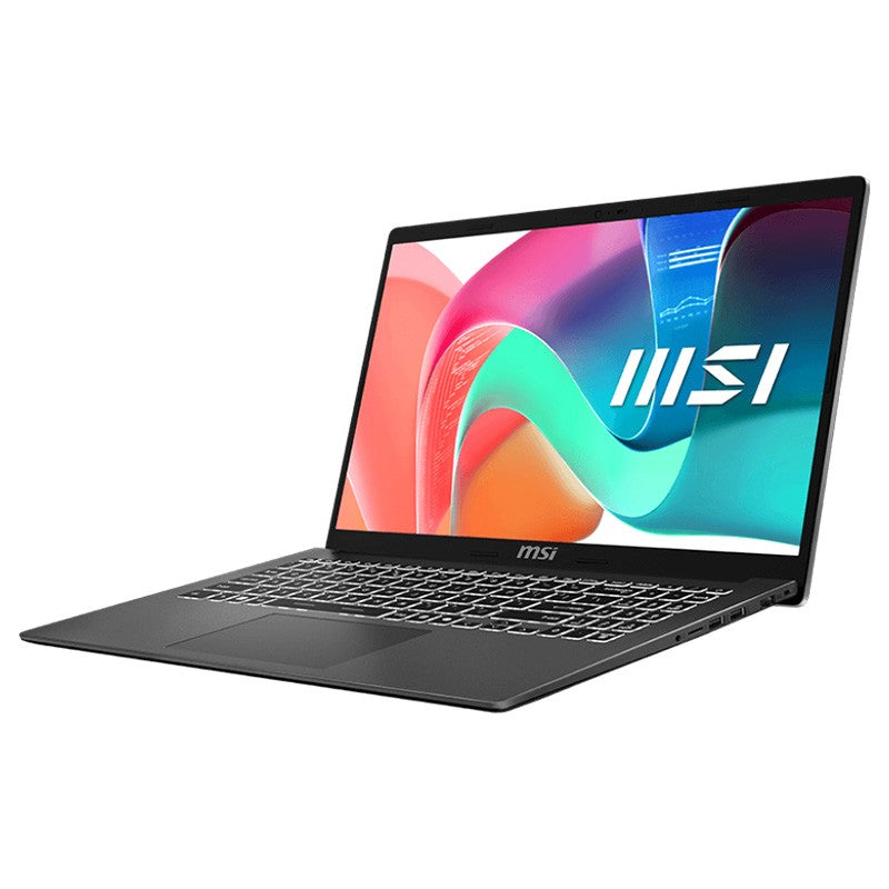 MSI Modern 15 F1M 15.6in FHD IPS Intel Core 7 150U 1TB SSD 16GB RAM W11P Laptop - Platinum Grey