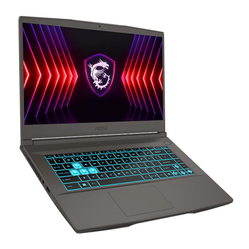 MSI Thin 15 B12UCX 15.6in FHD 144Hz i5-12450H RTX2050 512GB SSD 8GB RAM W11H Gaming Laptop