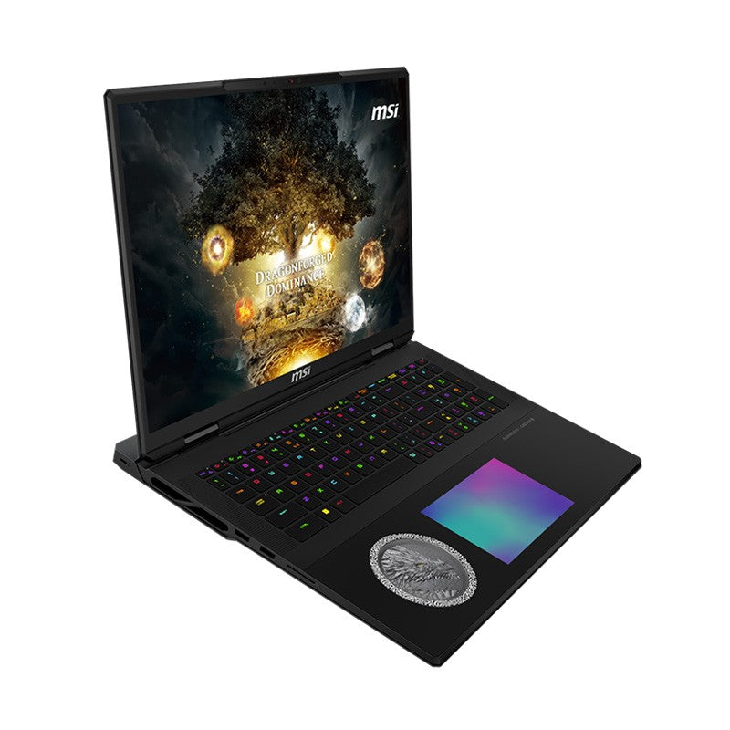 MSI Titan 18 HX A2XWJG 18in 4K UHD+ 120Hz AI Ultra 9 285HX RTX 5090 6TB SSD 96GB RAM W11P Gaming Laptop (Titan 18 HX Dragon Edition Norse Myth A2XWJG-