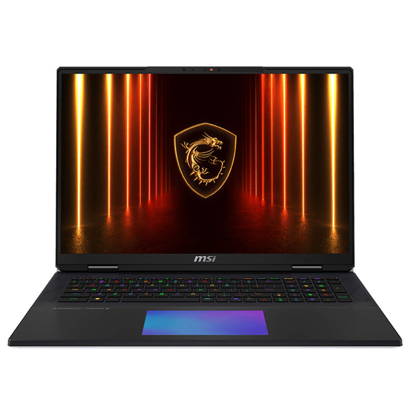 MSI Titan 18 HX AI A2XWIG 18in UHD+ 120Hz Ultra 9 285HX RTX 5080 6TB SSD 64GB RAM W11P Gaming Laptop