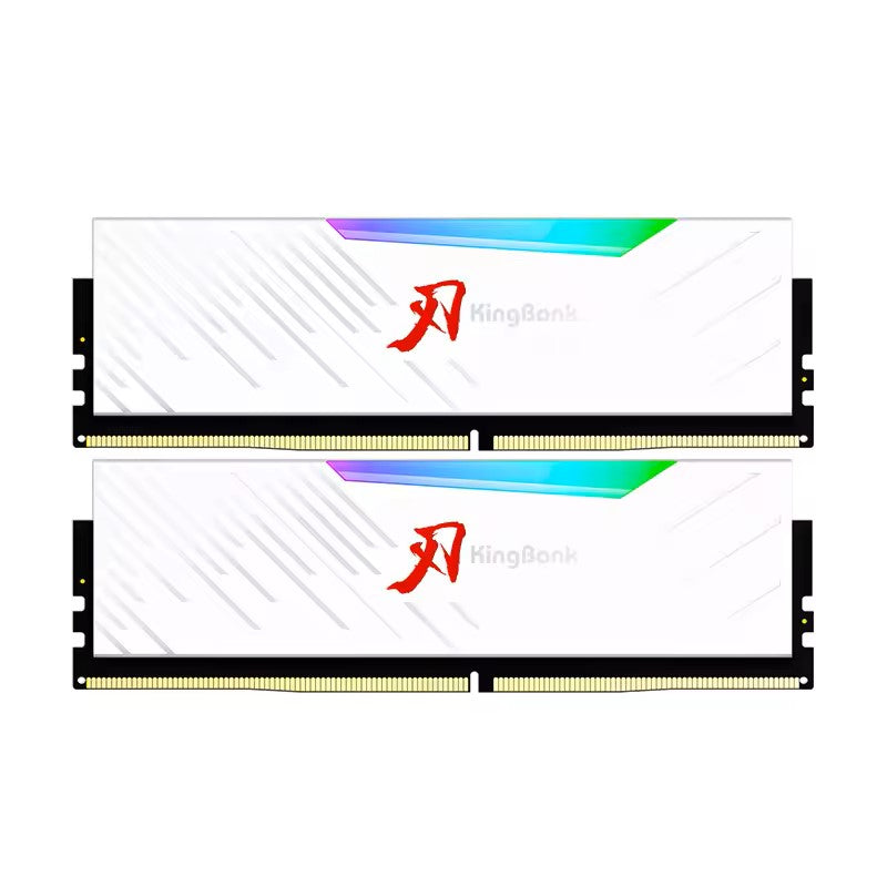 KingBank KRRW DDR5 6000MHz 32GB UDIMM White RGB