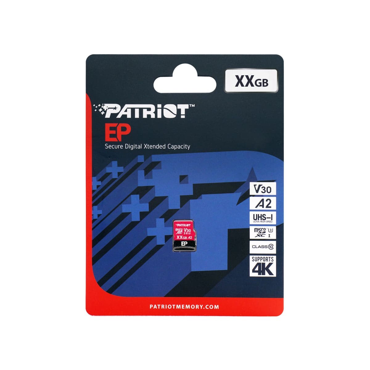 PATRIOT MEMORY EP Series 1TB microSDXC U3 V30 CL10 A2 4K Video Supporting