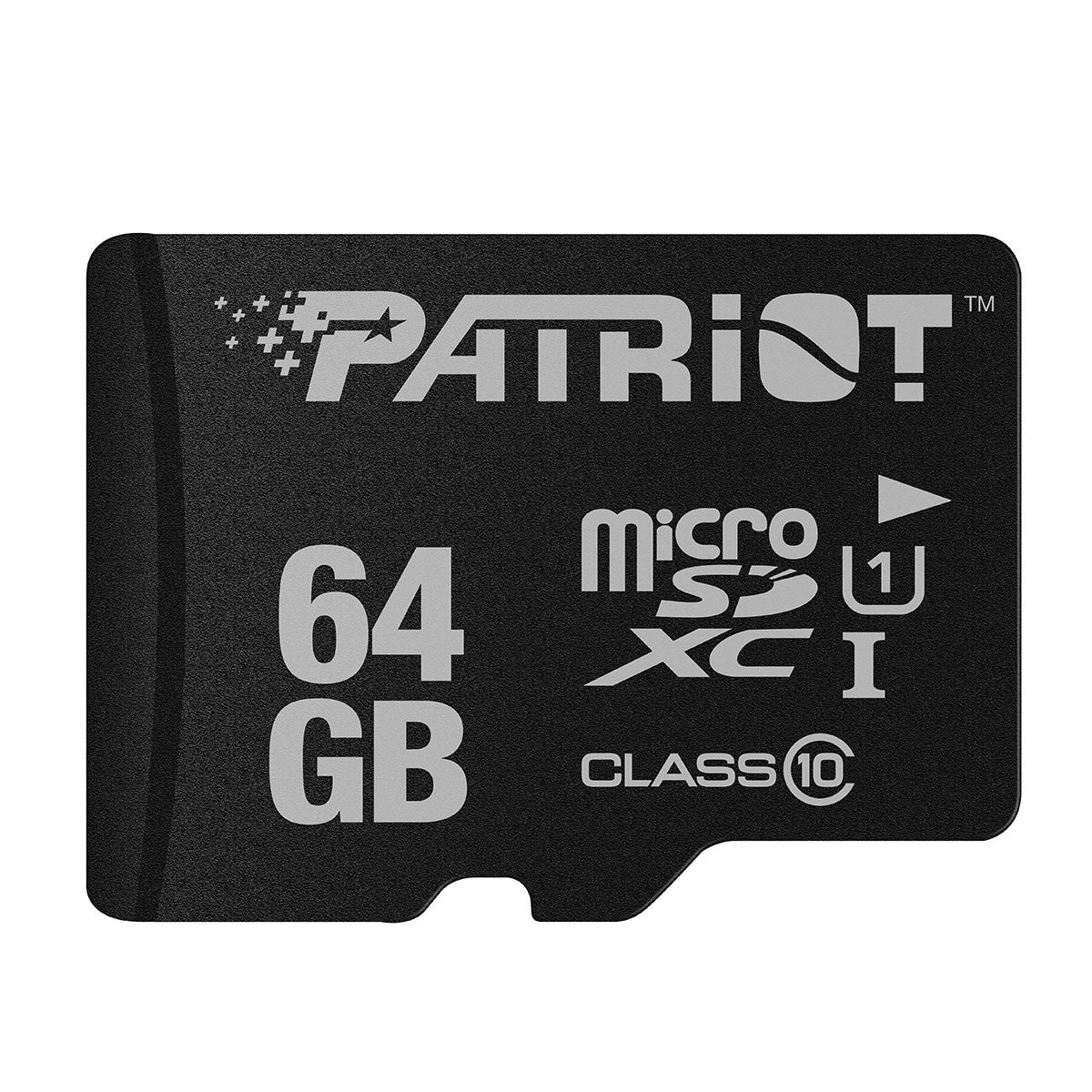 PATRIOT MEMORY 64GB LX Series UHS-I microSDXC Memory Card