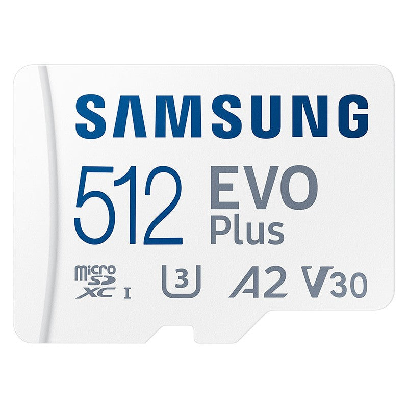 Samsung EVO 512GB MicroSD Plus Memory Card with Adapter