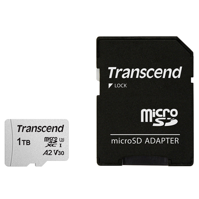 Transcend USD300S 1TB UHS-I U3 A1 microSDXC with Adapter