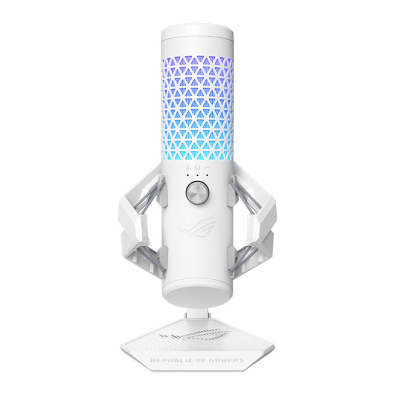 Asus ROG Carnyx RGB White Condenser Gaming Microphone - White