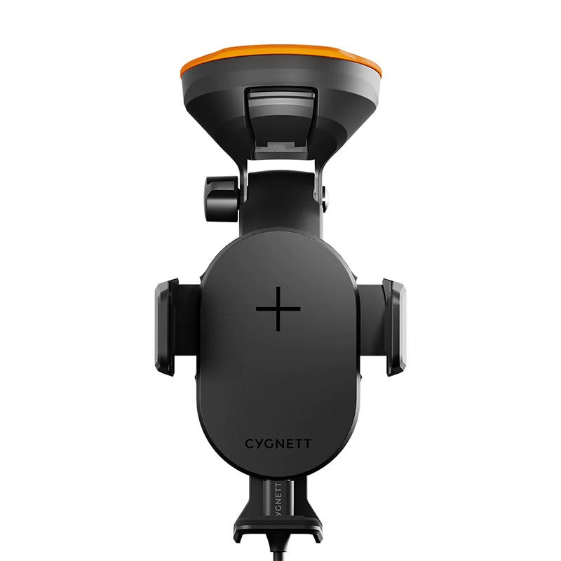 Cygnett EasyMount Car Window Mount Extendable Arm with 10W Fast Wireless Charger
