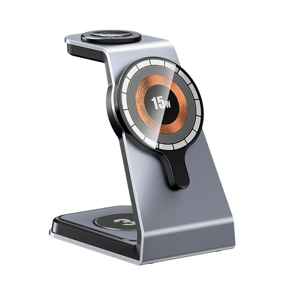 SEEDREAM 3 in 1 Magnetic Wireless Charging Station 18W Max for Apple iPhone/iWatch/Airpods,iPhone15,14,13,12,11 /XS/XR/XS, iWatch9/8