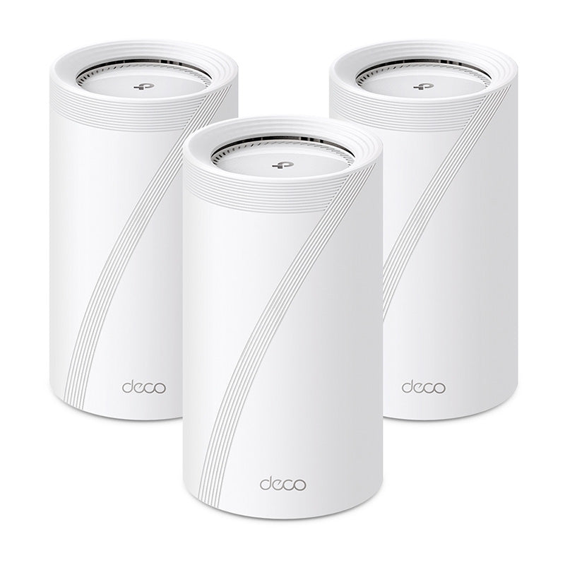 TP-Link Deco BE85 BE22000 Whole Home Mesh Wi-Fi 7 System - 3 Pack )