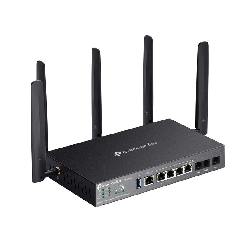 TP-Link Omada 4G+ Cat6 AX3000 Wi-Fi 6 Gigabit Desktop DSL Gateway