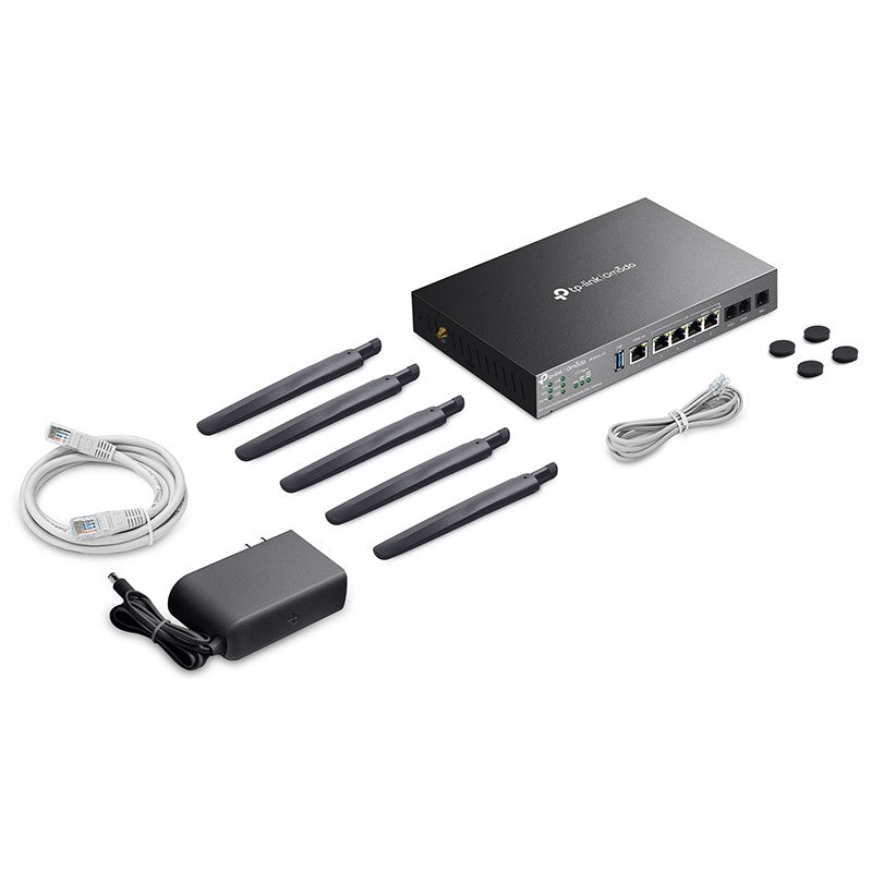 TP-Link Omada 4G+ Cat6 AX3000 Wi-Fi 6 Gigabit Desktop DSL Gateway