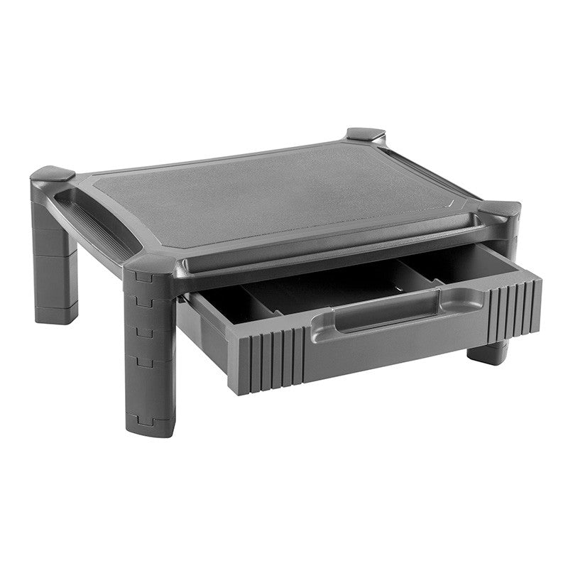 Brateck Height Adjustable Monitor Stand with Drawer