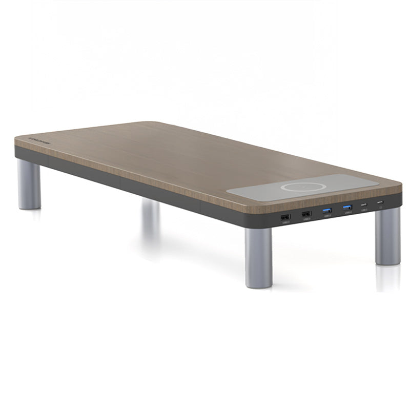 Infinity Monitor Riser with Wireless Charger and Hub