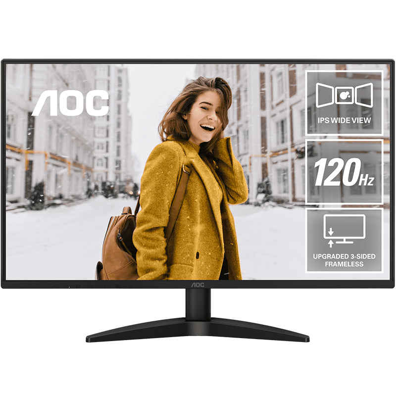 AOC 27in FHD IPS 120Hz AdaptiveSync Monitor