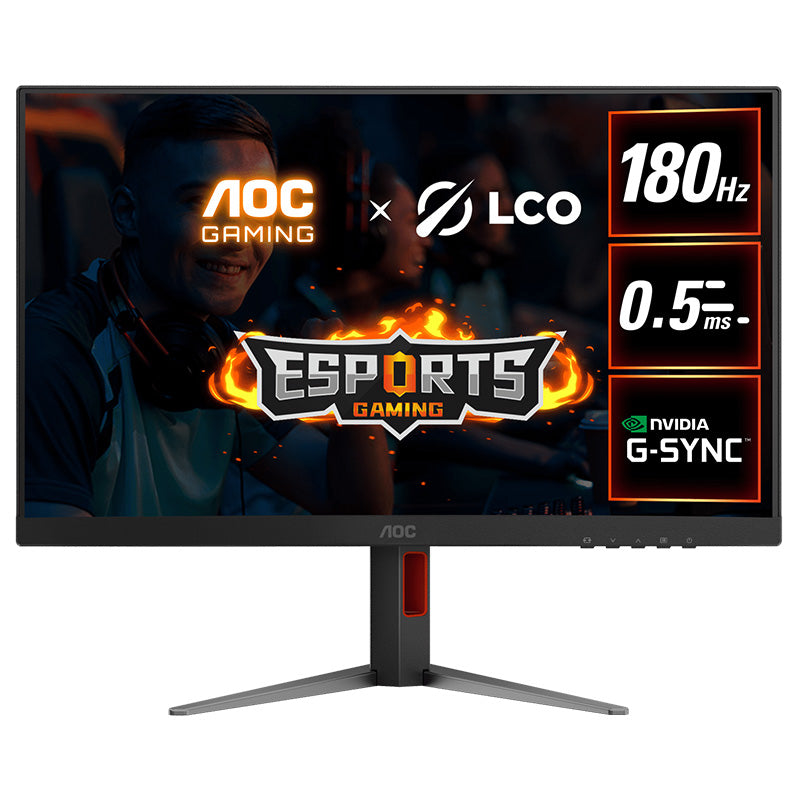 AOC 27in QHD Fast IPS 180Hz G-Sync Gaming Monitor