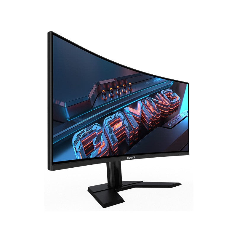 Gigabyte 34in UWQHD VA 180Hz Adaptive-Sync Curved Gaming Monitor