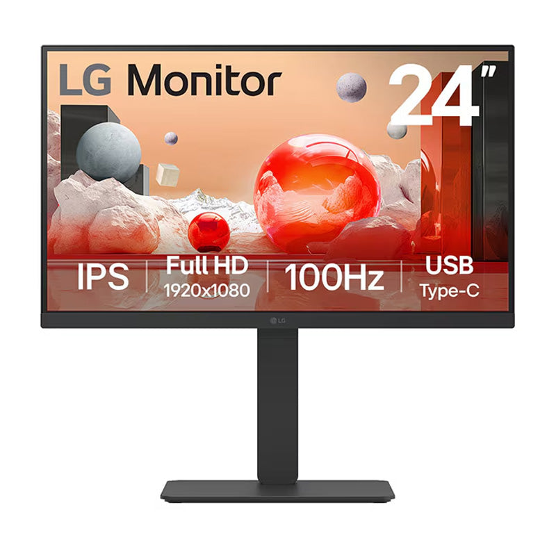 LG 24in FHD IPS 100Hz USB Type-C Monitor
