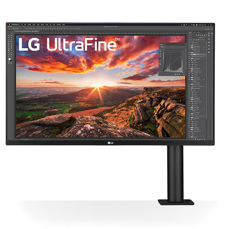 LG UltraFine 31.5in 4K UHD IPS FreeSync Ergo Monitor