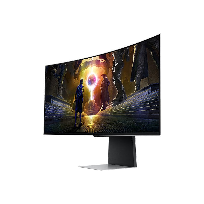 Samsung Odyssey 34in WQHD OLED 175Hz G-Sync Curved Gaming Monitor