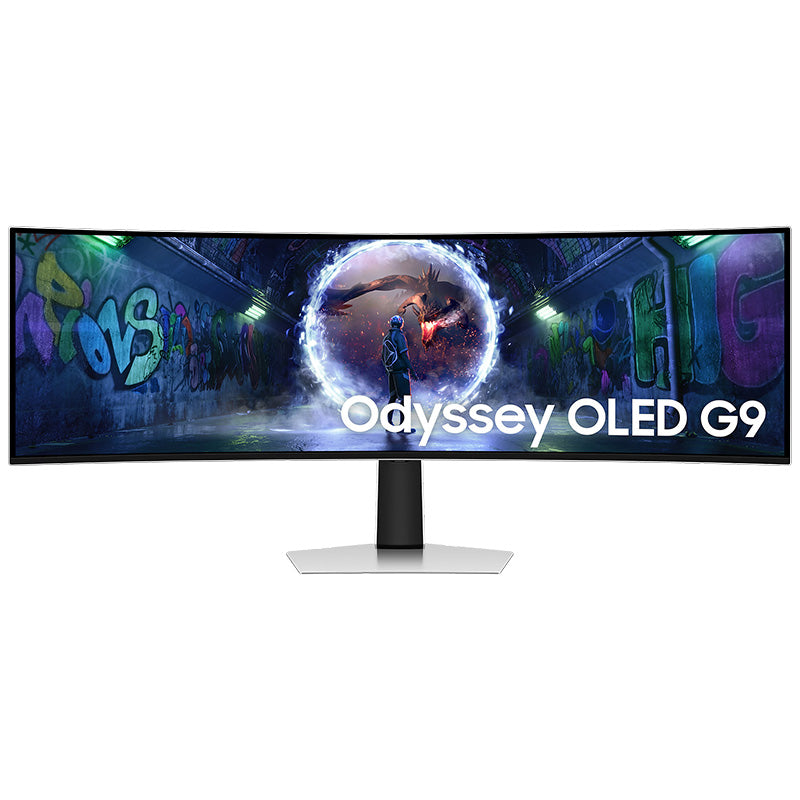 Samsung Odyssey 49in DQHD OLED 240Hz FreeSync Curved Gaming Monitor